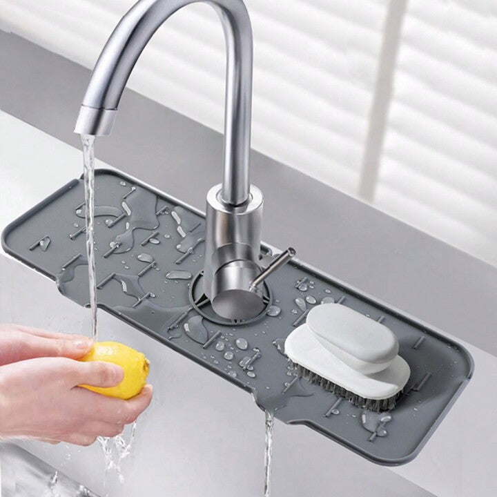Tapete de Silicone Escorredor para Torneira