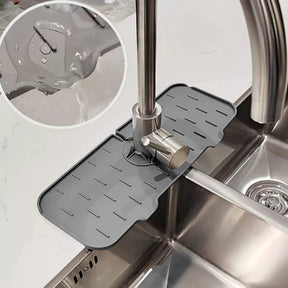 Tapete de Silicone Escorredor para Torneira